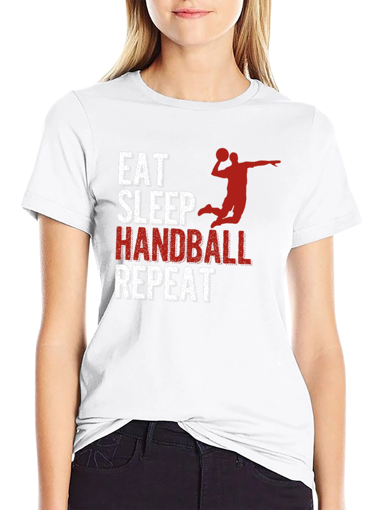 Eat Sleep Handball Repeat T-Shirt