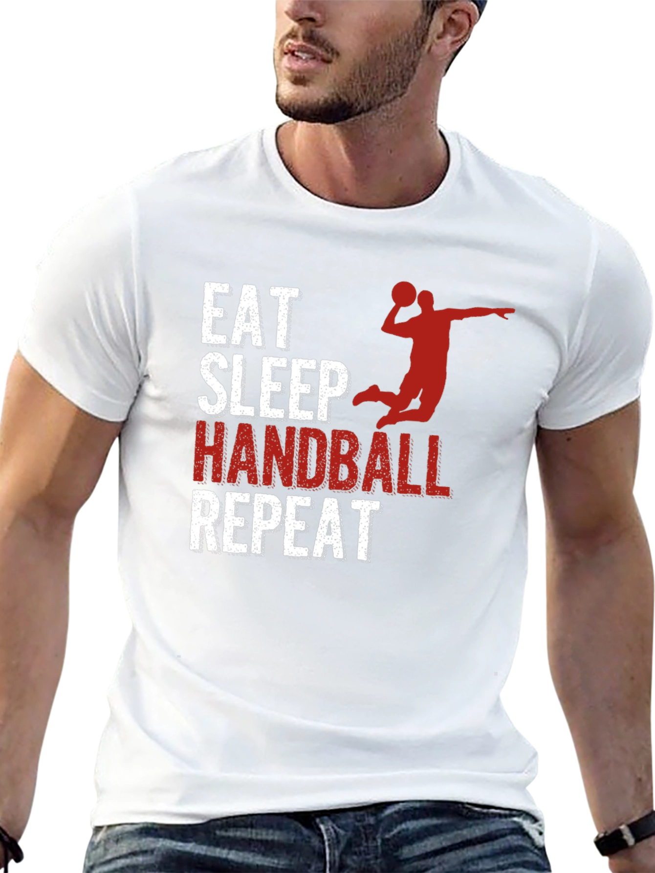 Eat Sleep Handball Repeat T-Shirt