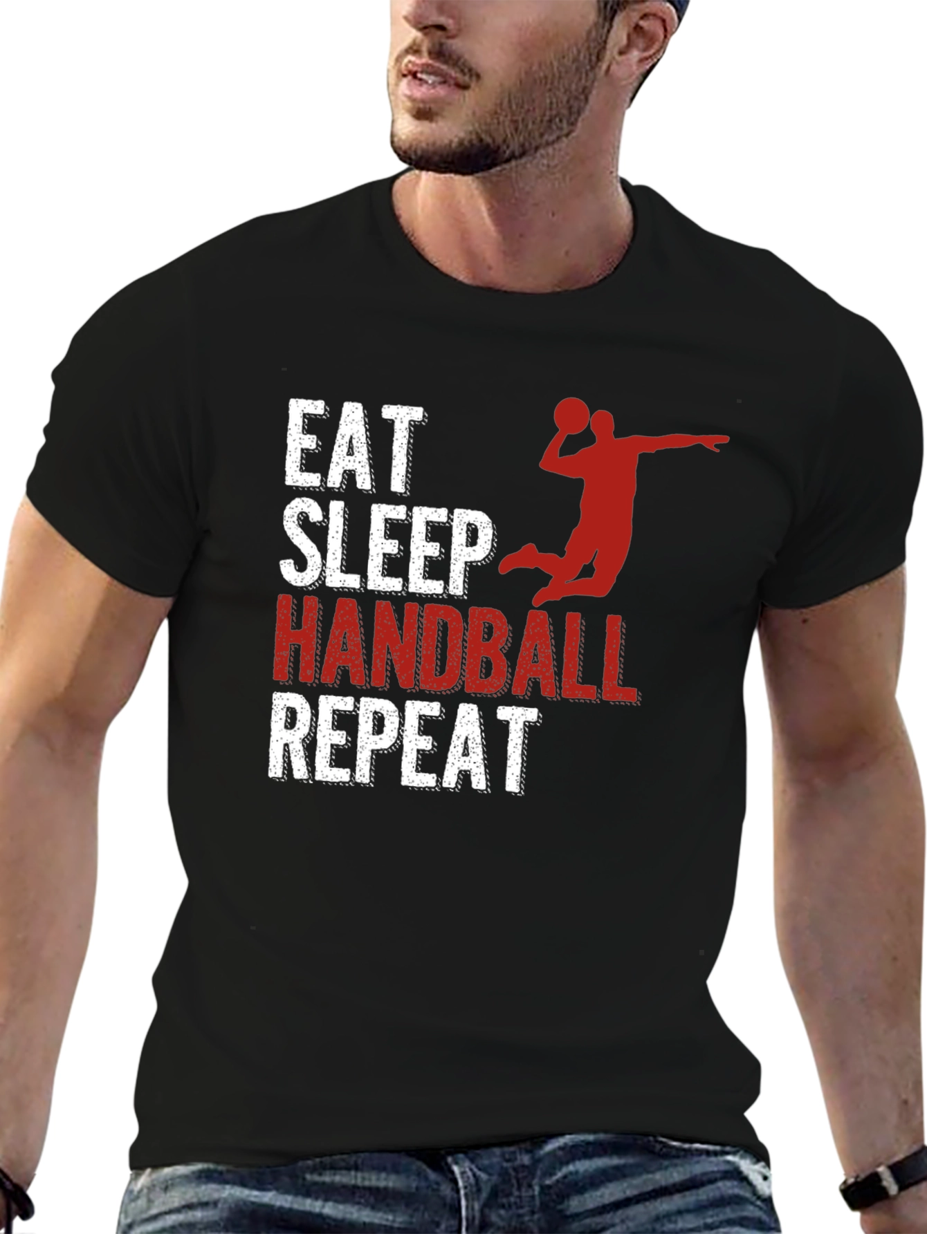 Eat Sleep Handball Repeat T-Shirt