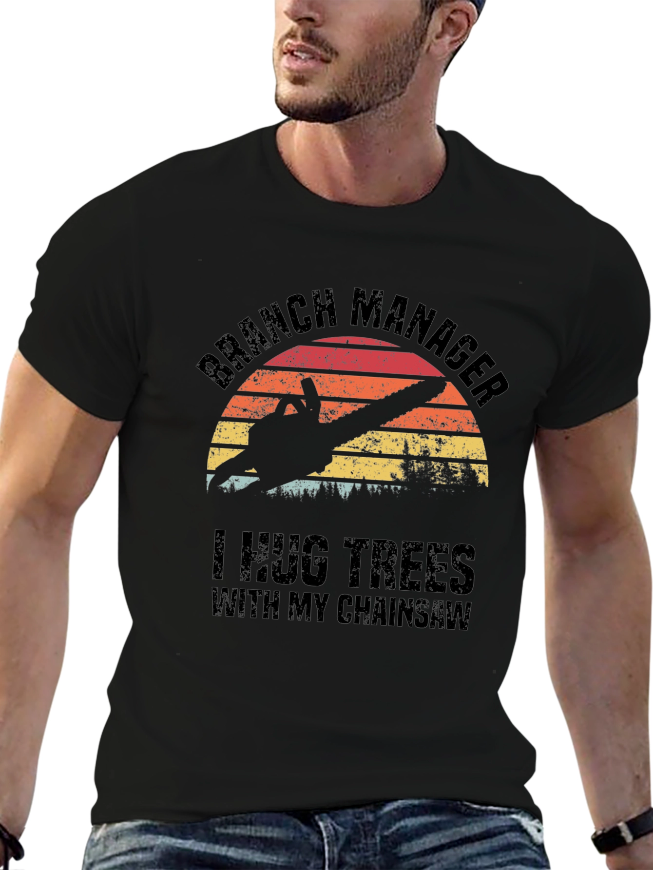 Branch Manager Chainsaw T-Shirt