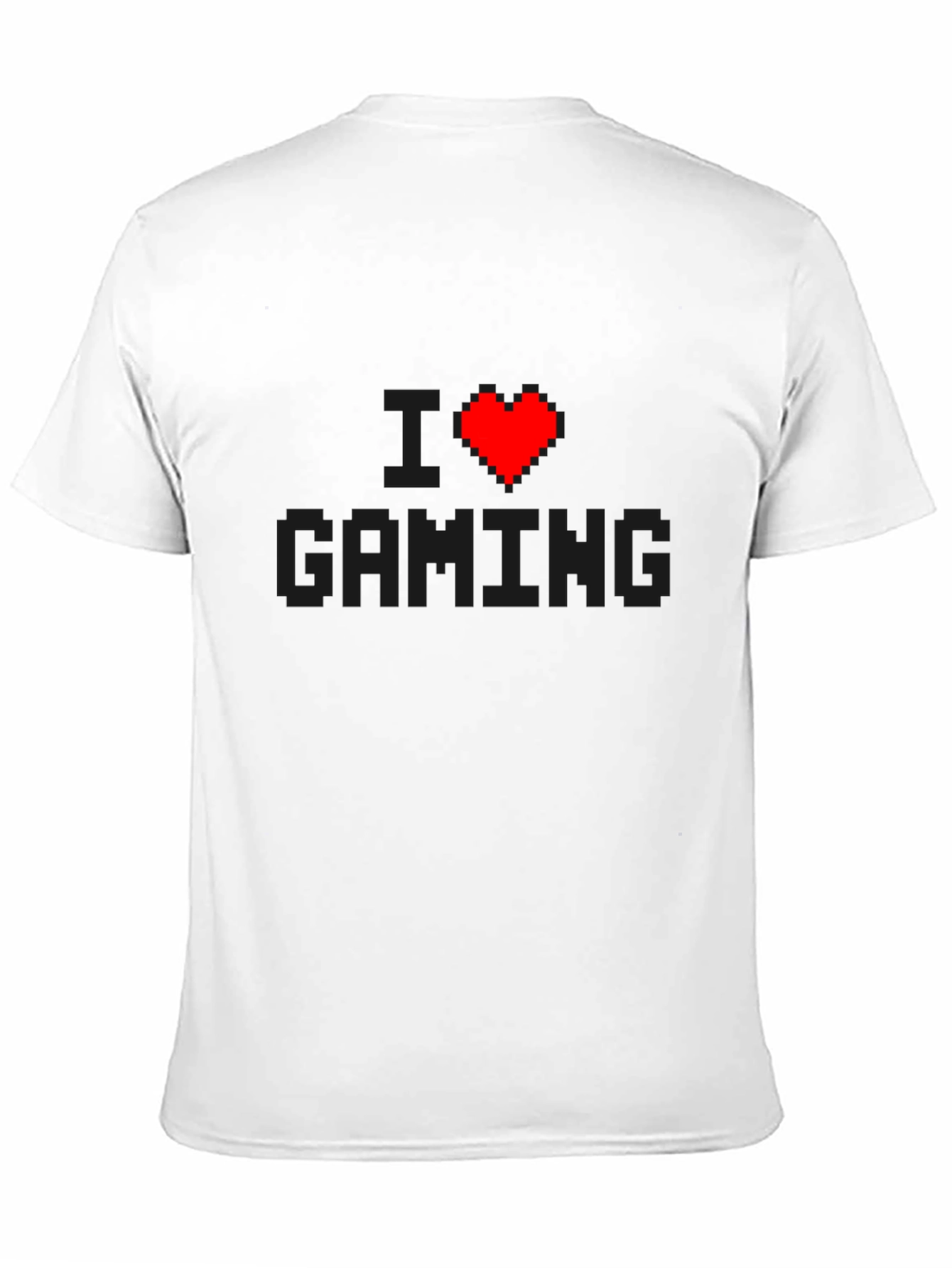 I Heart Gaming T-Shirt Pixel Art Gamer Tee