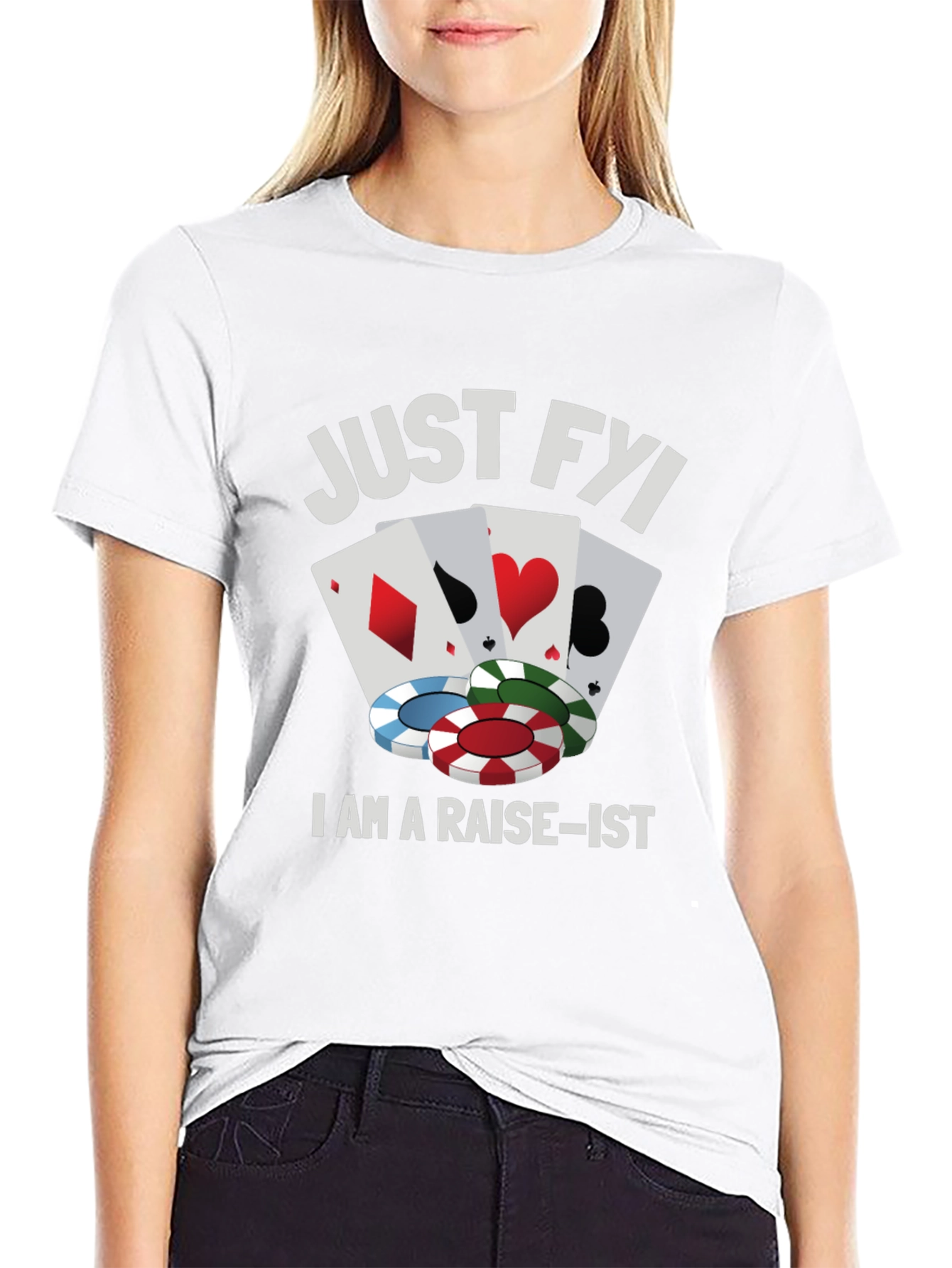 Poker Raise-ist Funny Graphic T-Shirt