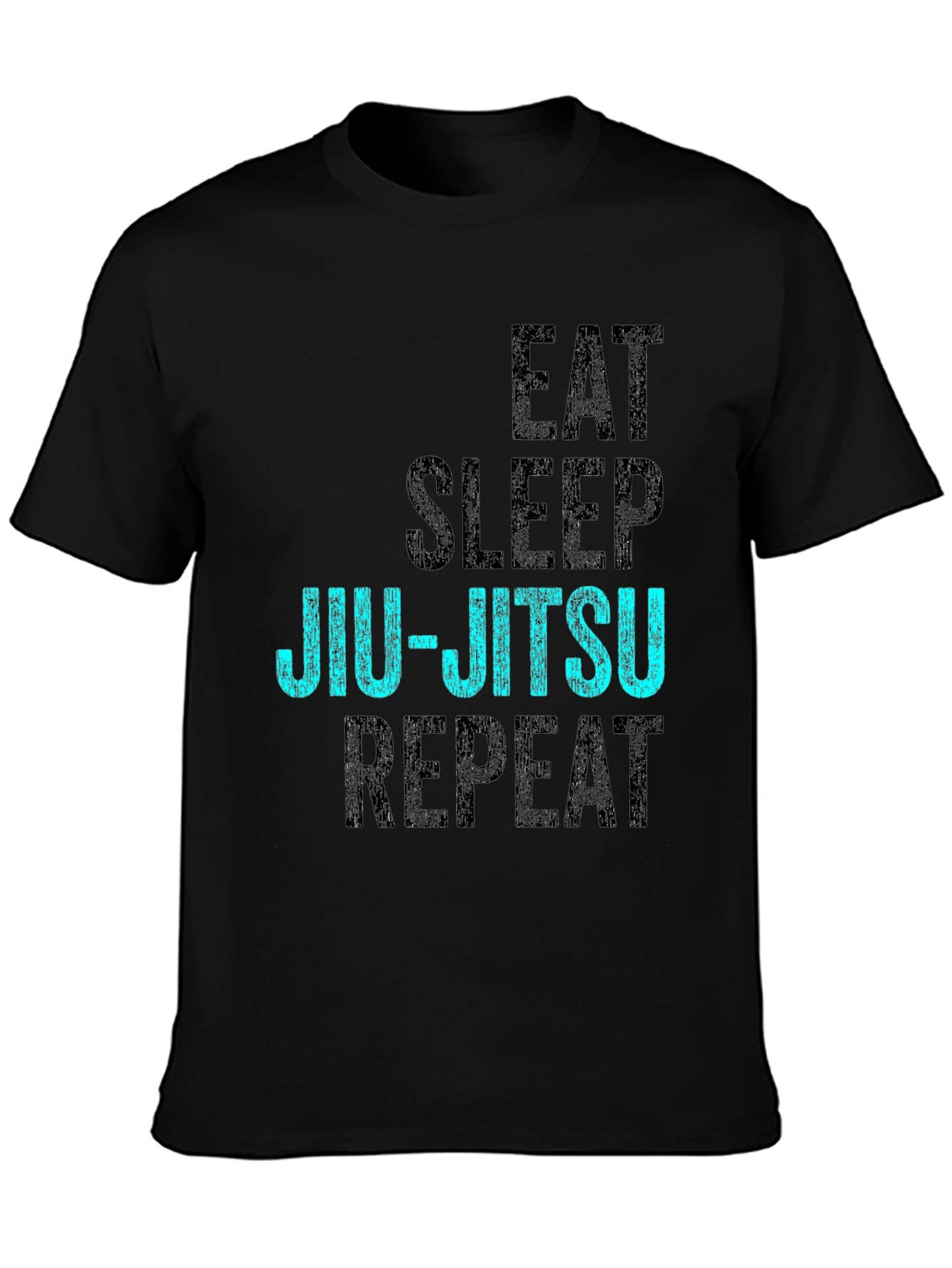 Eat Sleep Jiu-Jitsu Repeat Graphic Tee