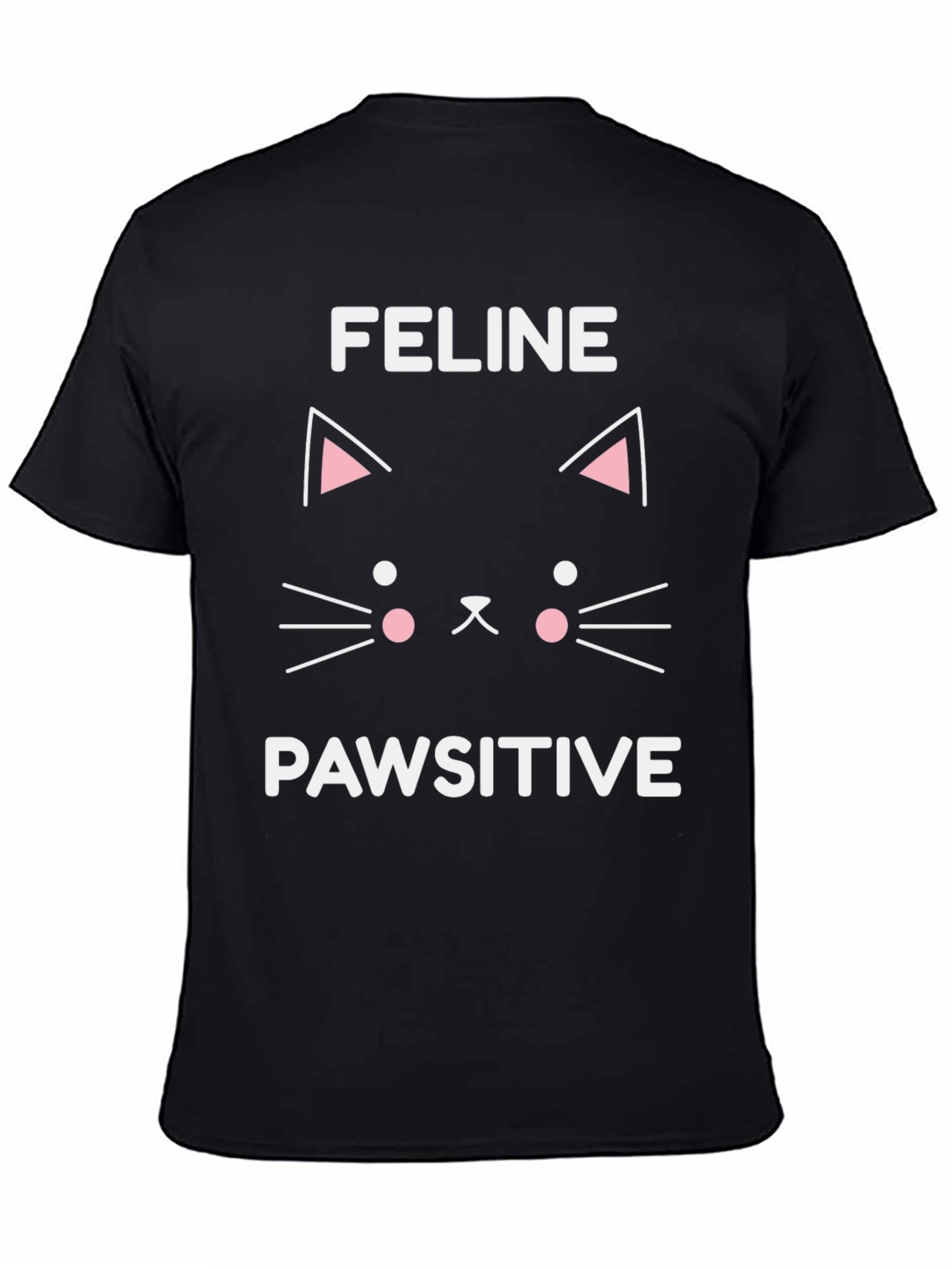 Feline Pawsitive Graphic Tee