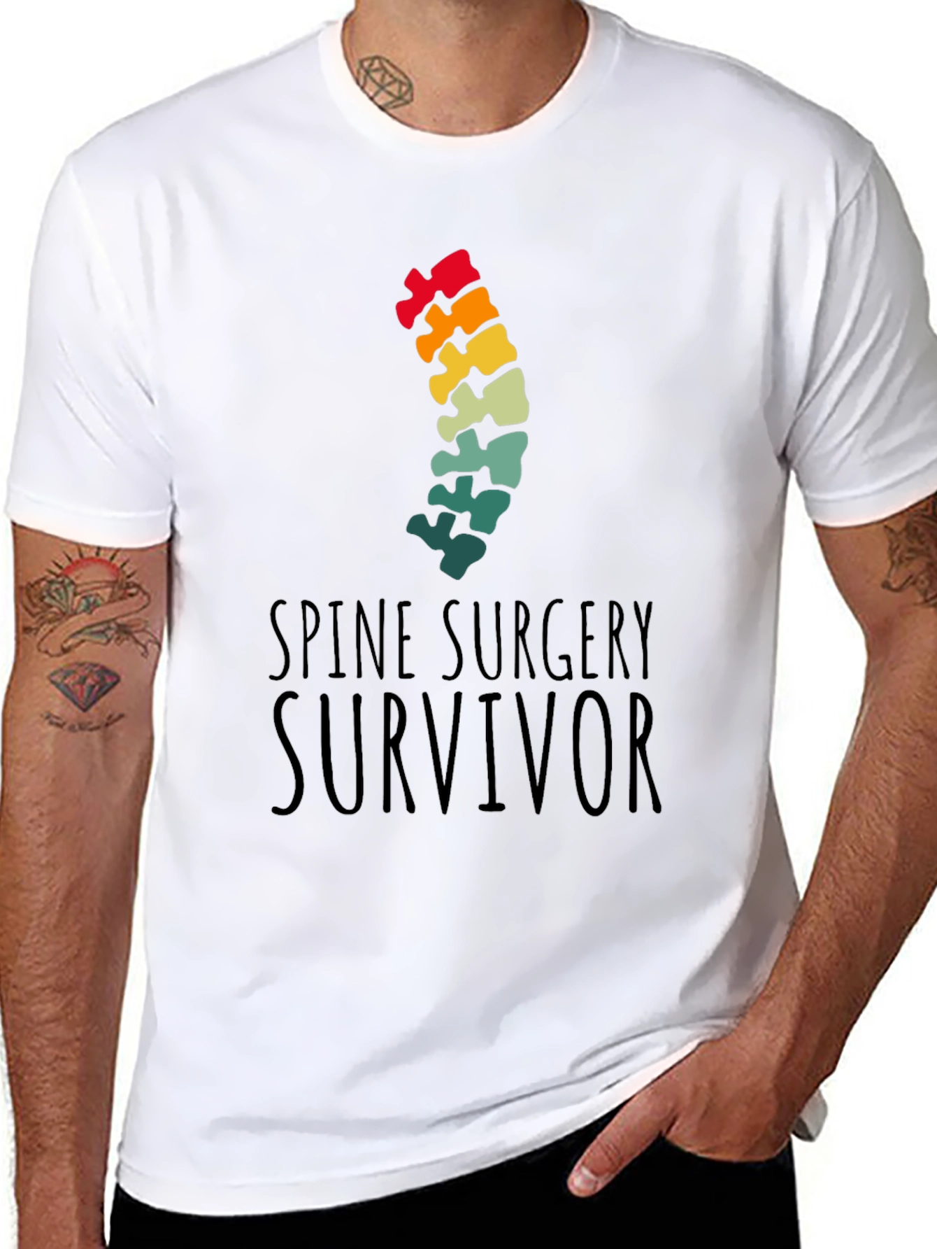 Spine Surgery Survivor T-Shirt