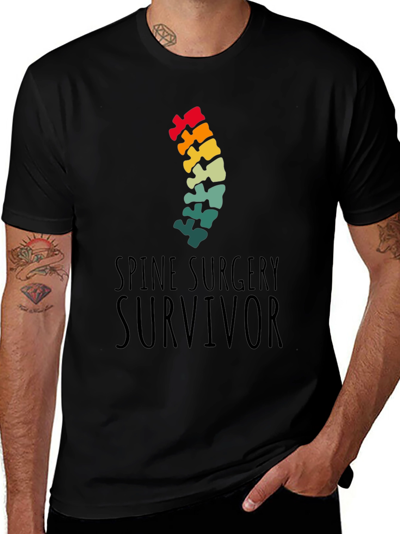 Spine Surgery Survivor T-Shirt
