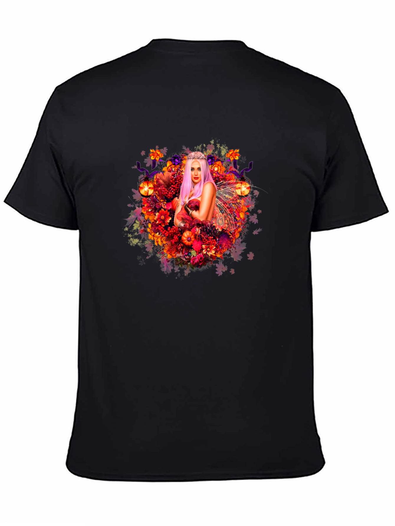 Floral Fairy Graphic Tee - Autumn Fantasy