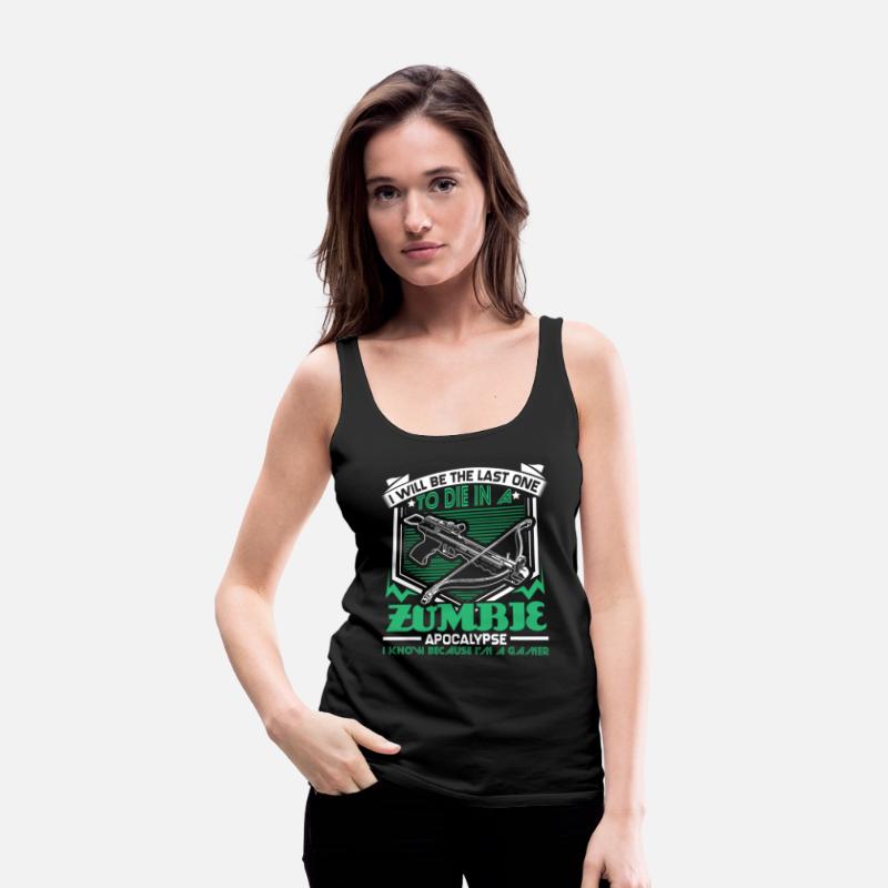 Zombie Apocalypse Gamer Funny Saying Gift