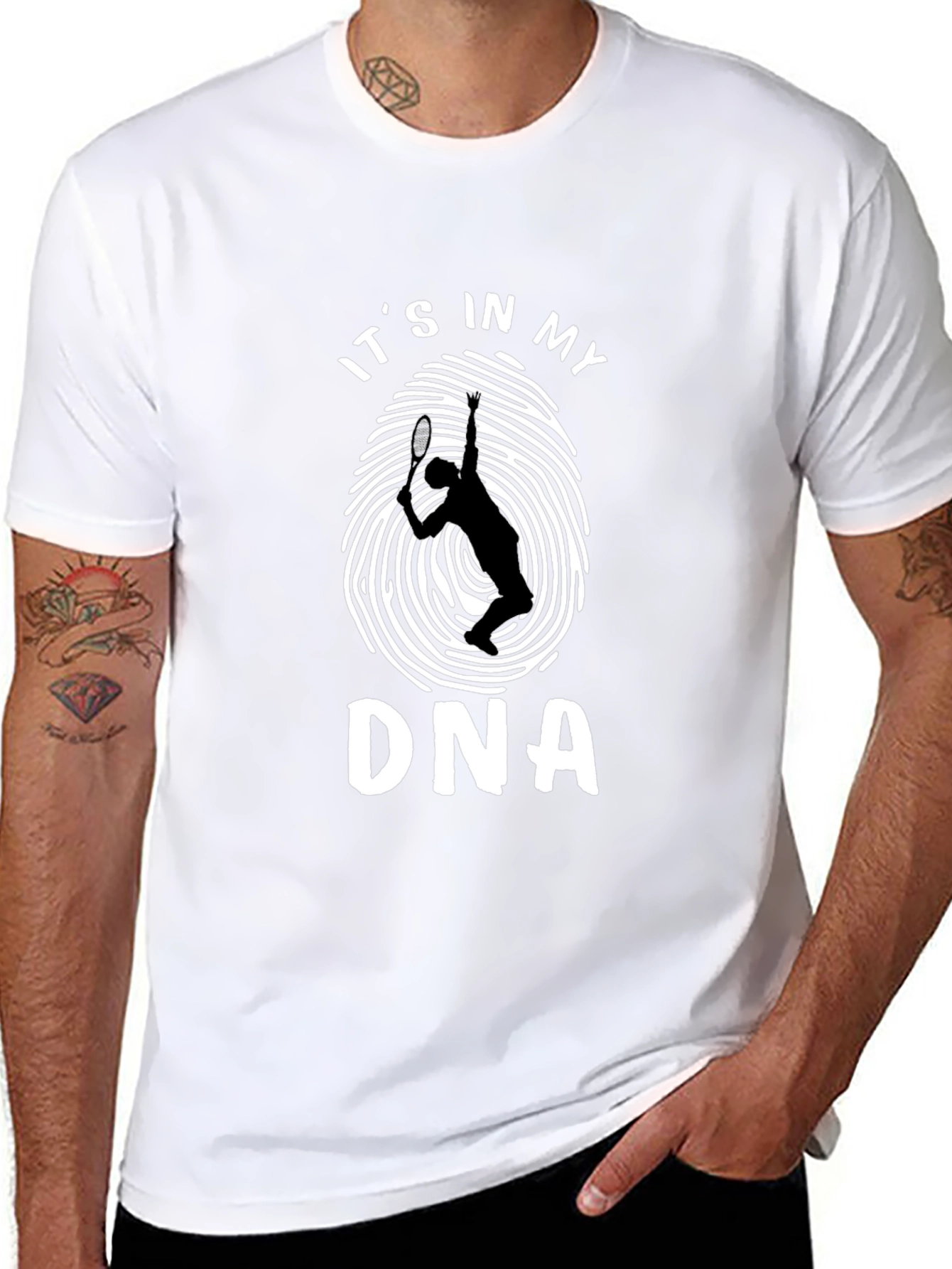 Its In My DNA Tennis T-Shirt