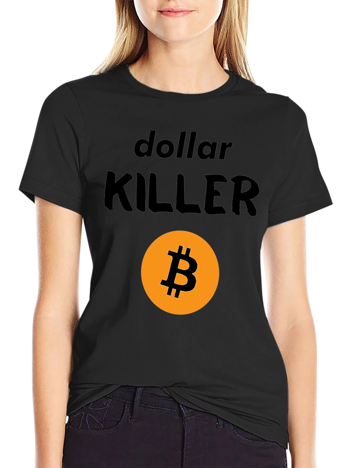 Dollar Killer Bitcoin T-Shirt - Crypto Enthusiast Apparel