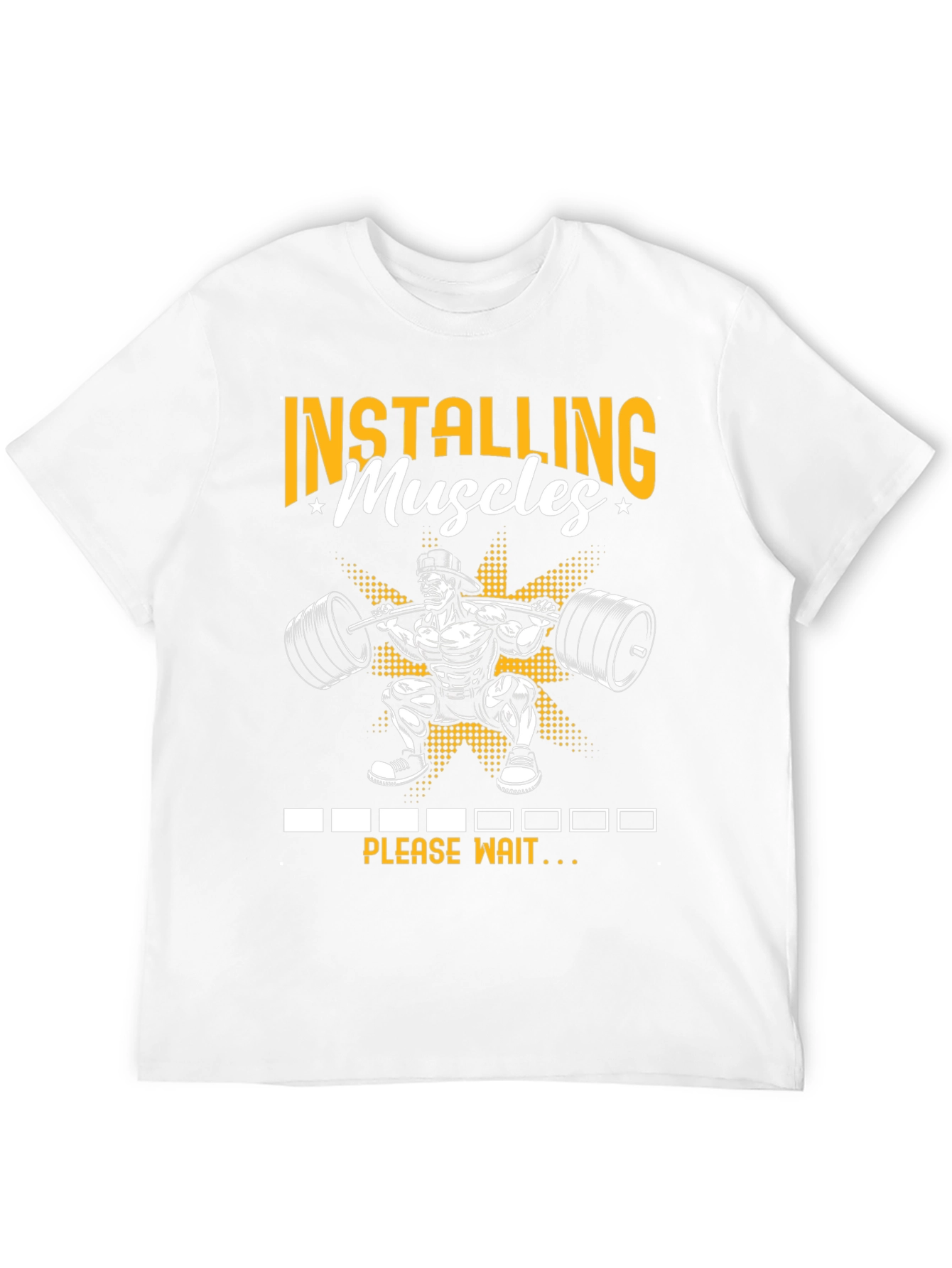 Installing Muscles Graphic T-Shirt