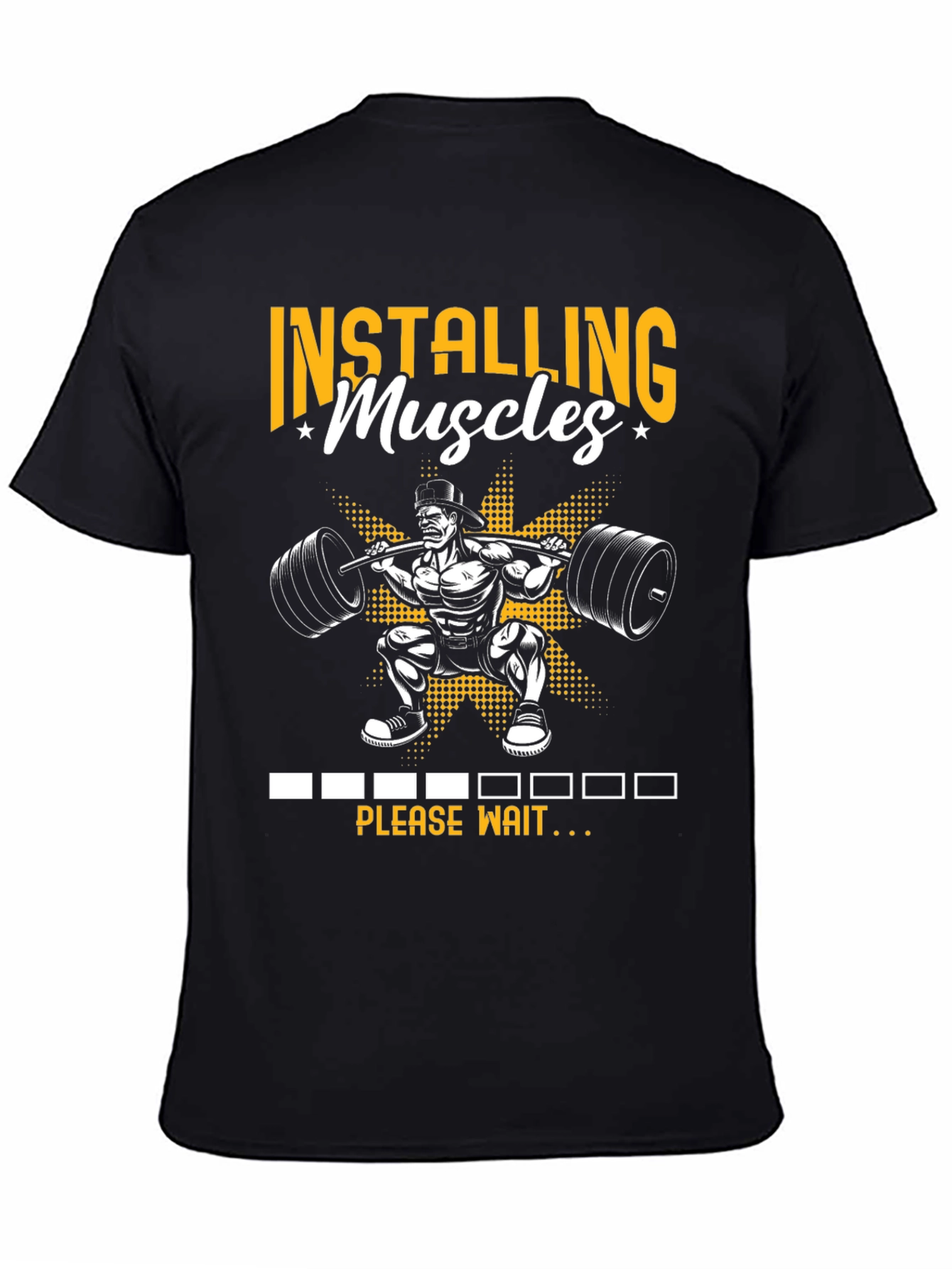 Installing Muscles Graphic T-Shirt