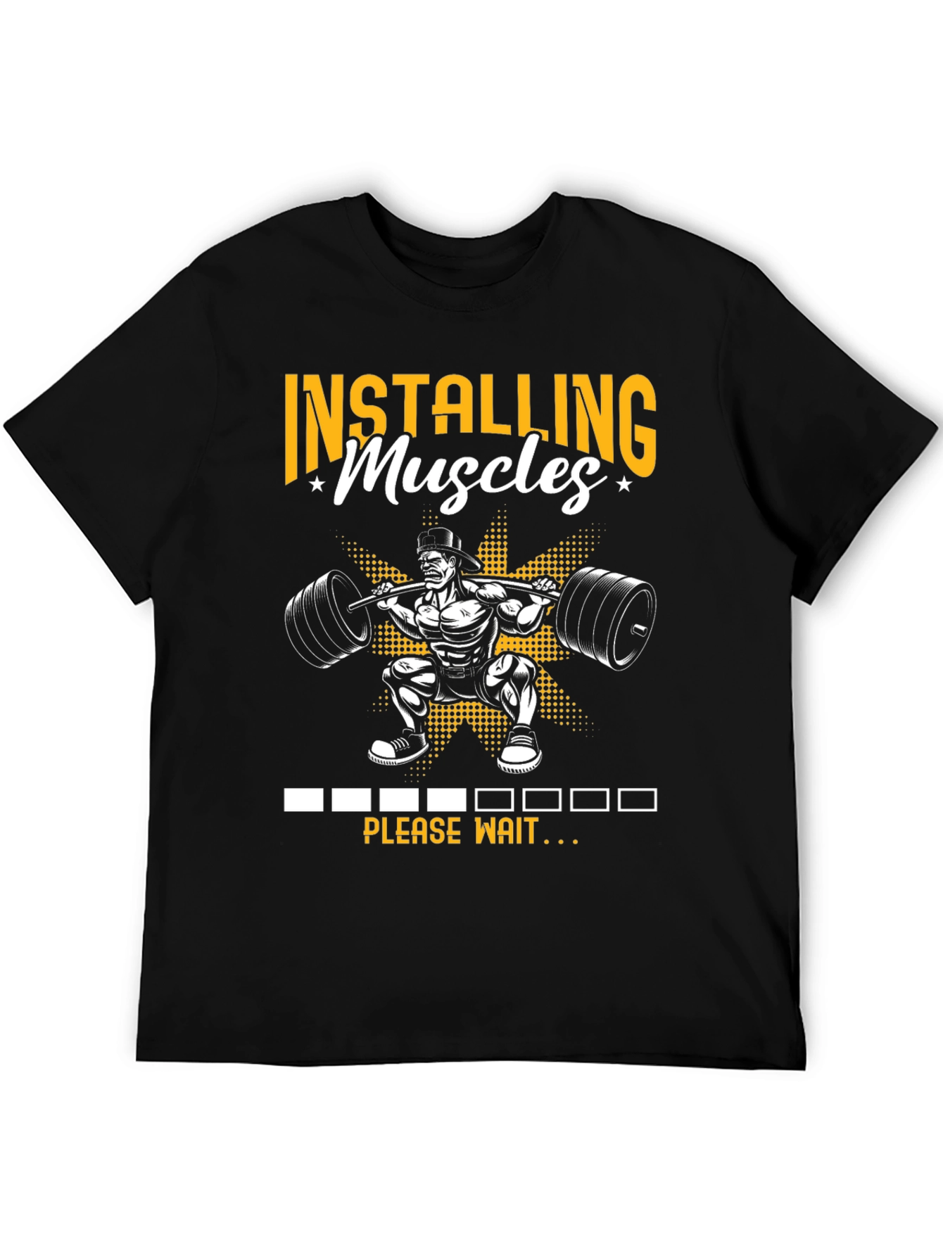 Installing Muscles Graphic T-Shirt