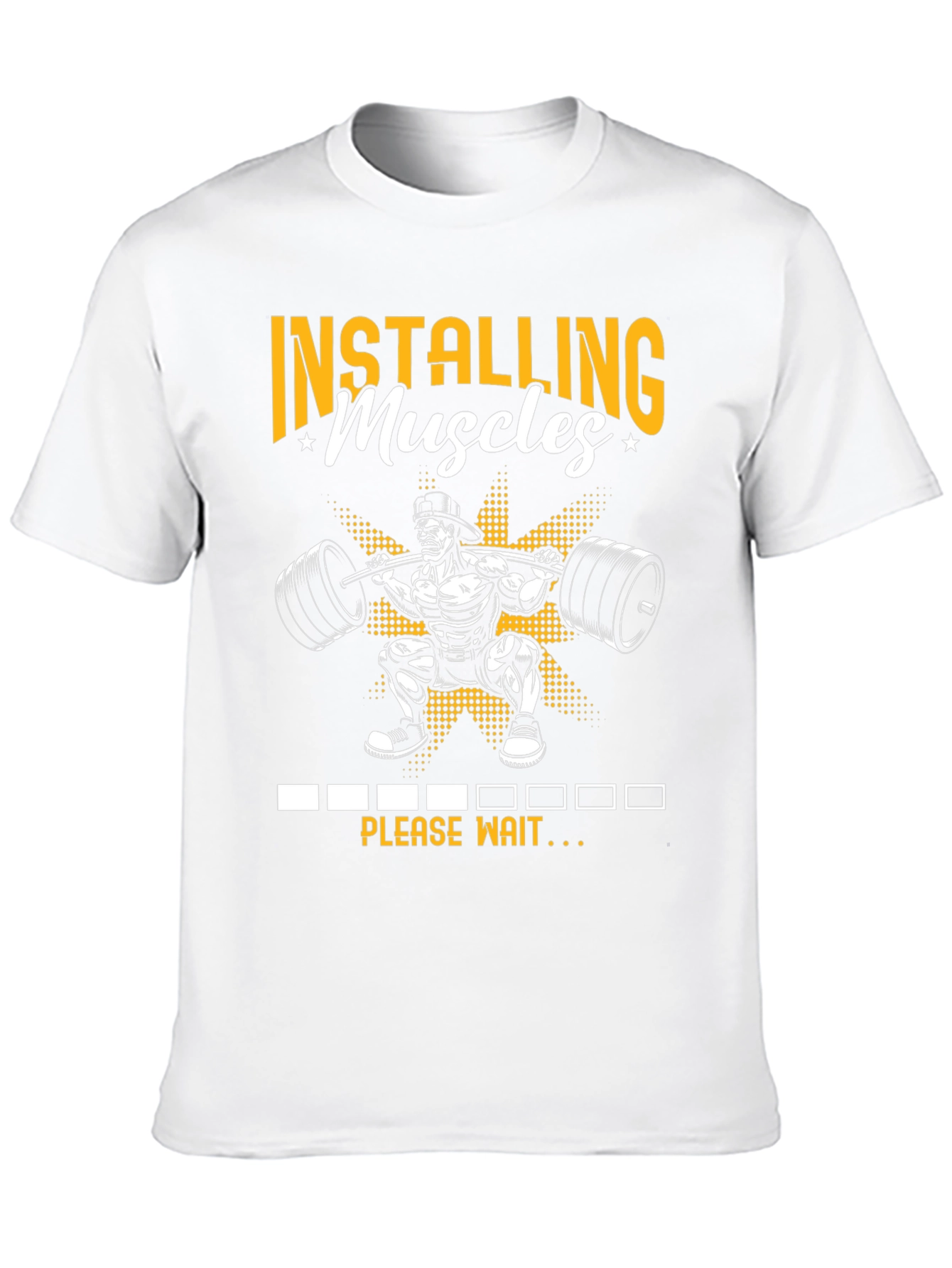 Installing Muscles Graphic T-Shirt
