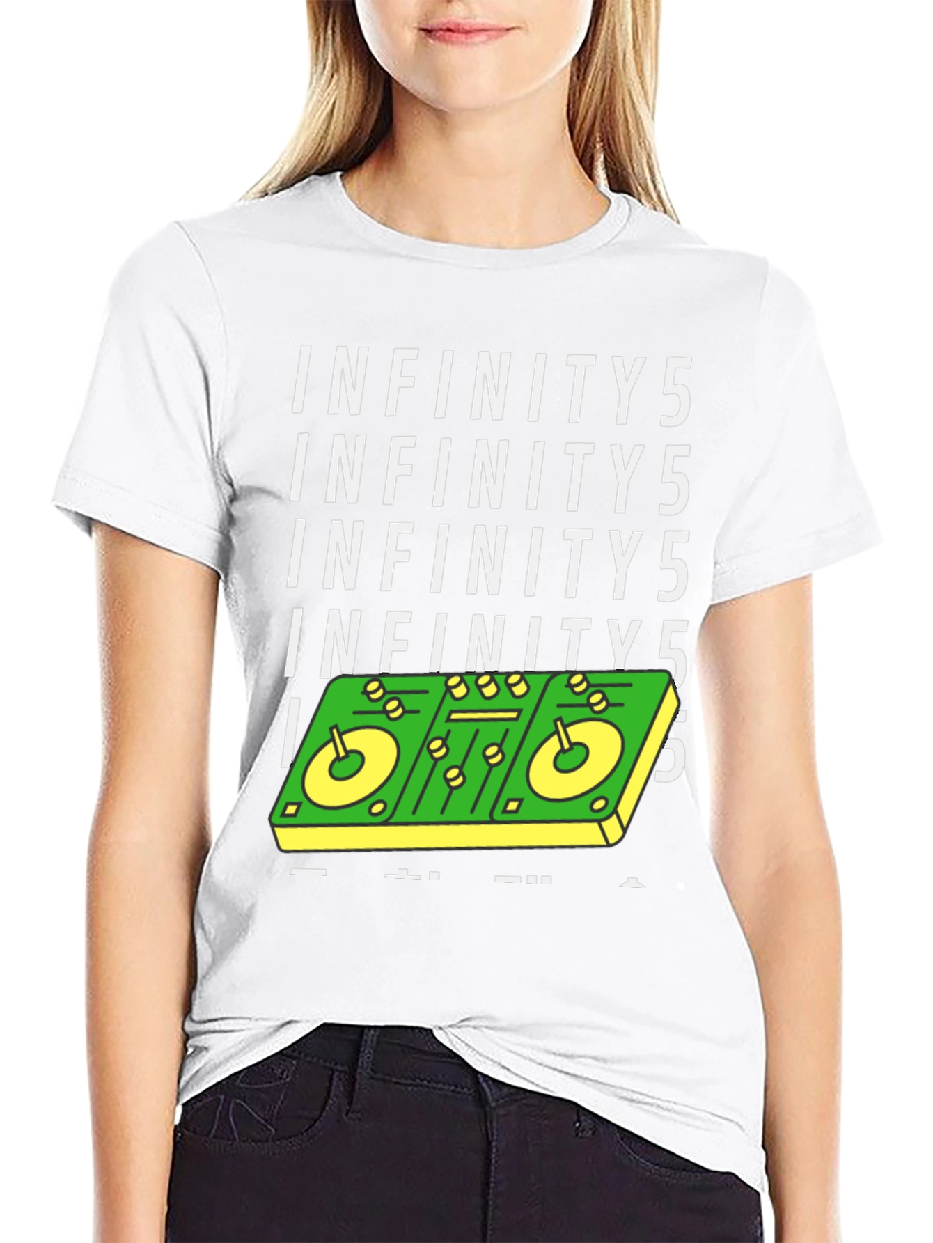 Infinity5 DJ Mixer Graphic Tee