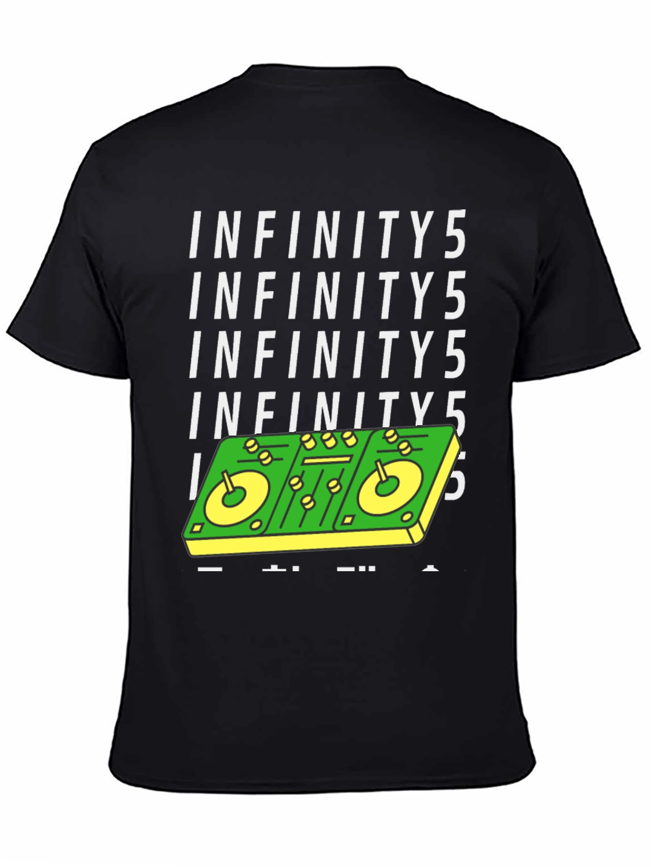 Infinity5 DJ Mixer Graphic Tee