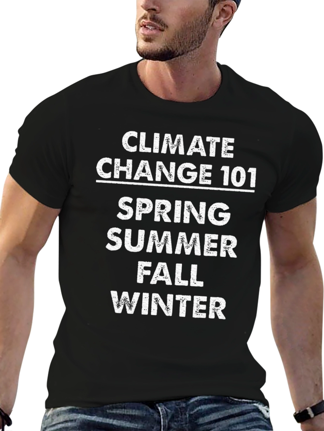 Climate Change 101 T-Shirt - Seasons Design