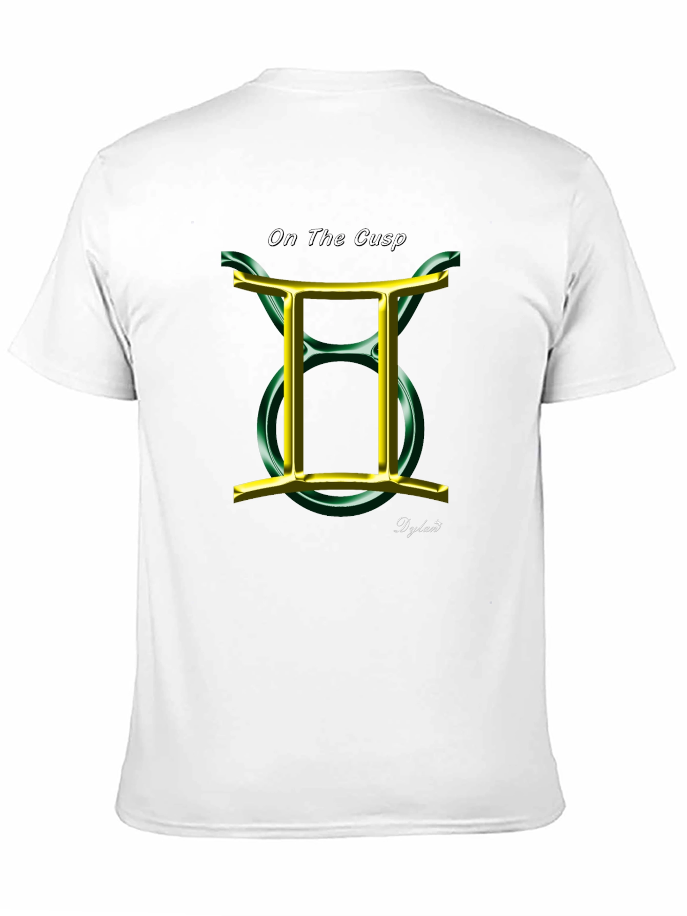 Gemini Zodiac Graphic Tee - On The Cusp Design