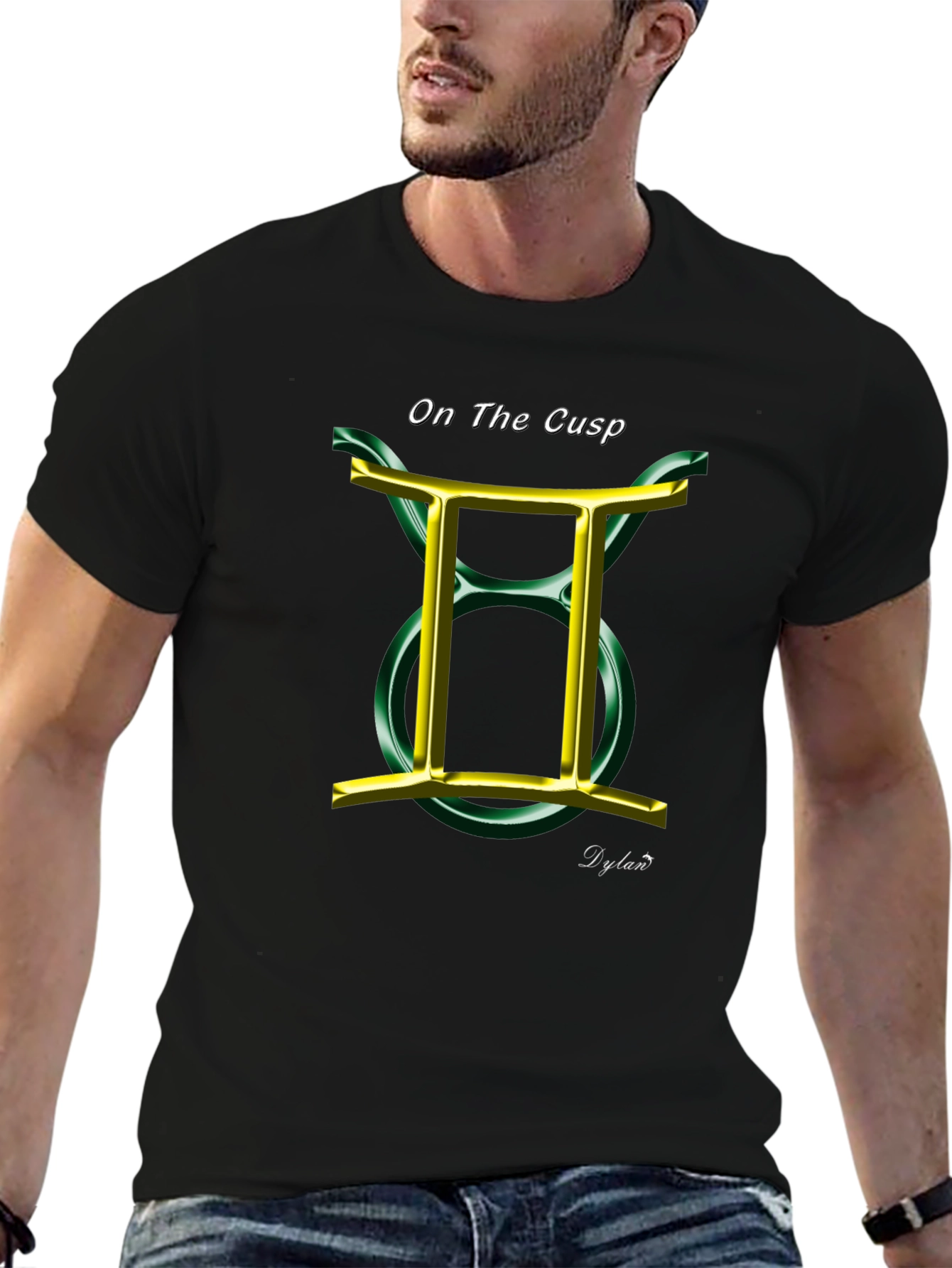 Gemini Zodiac Graphic Tee - On The Cusp Design