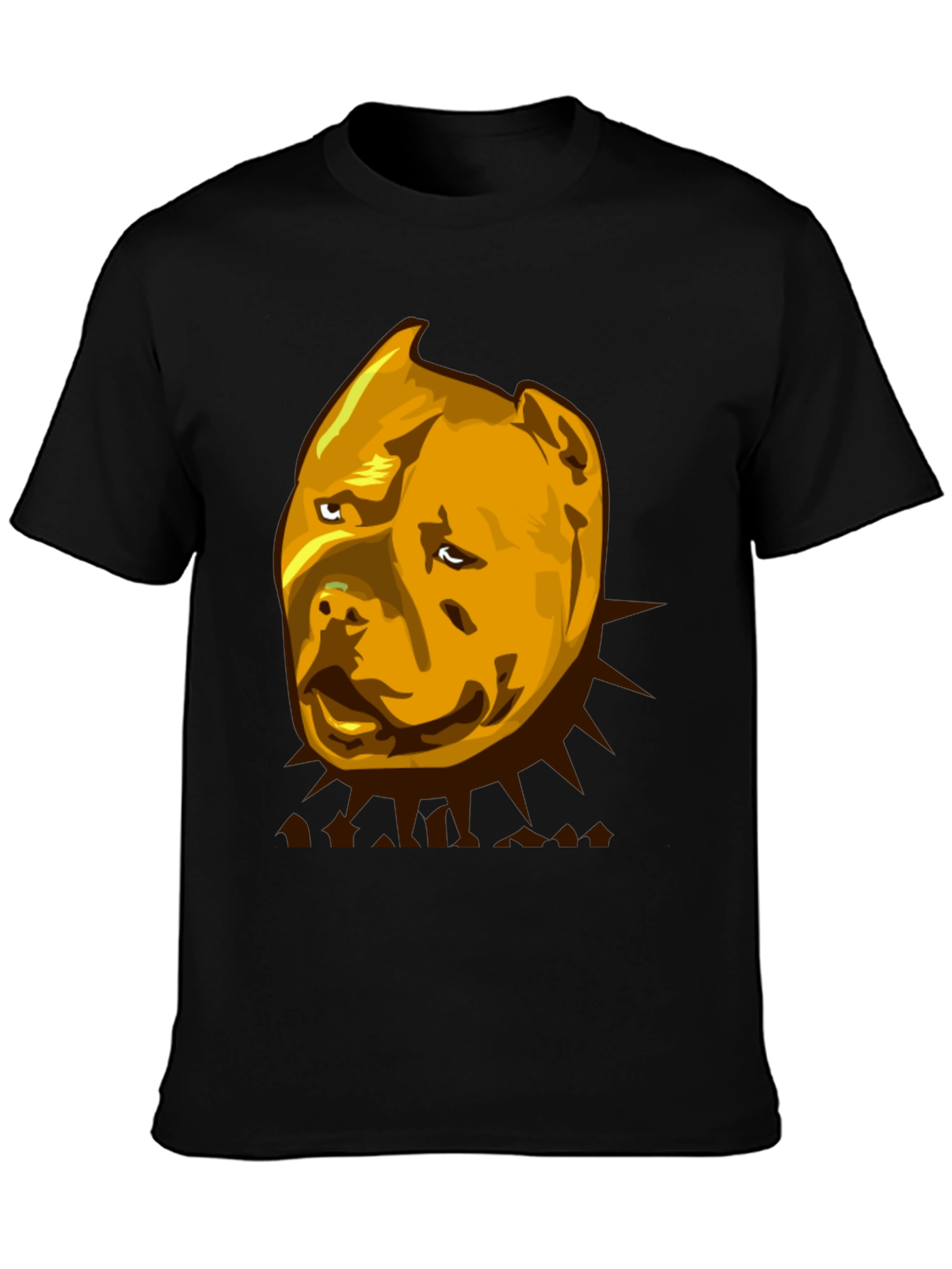 Pitbull Graphic Tee - Mens Black T-Shirt