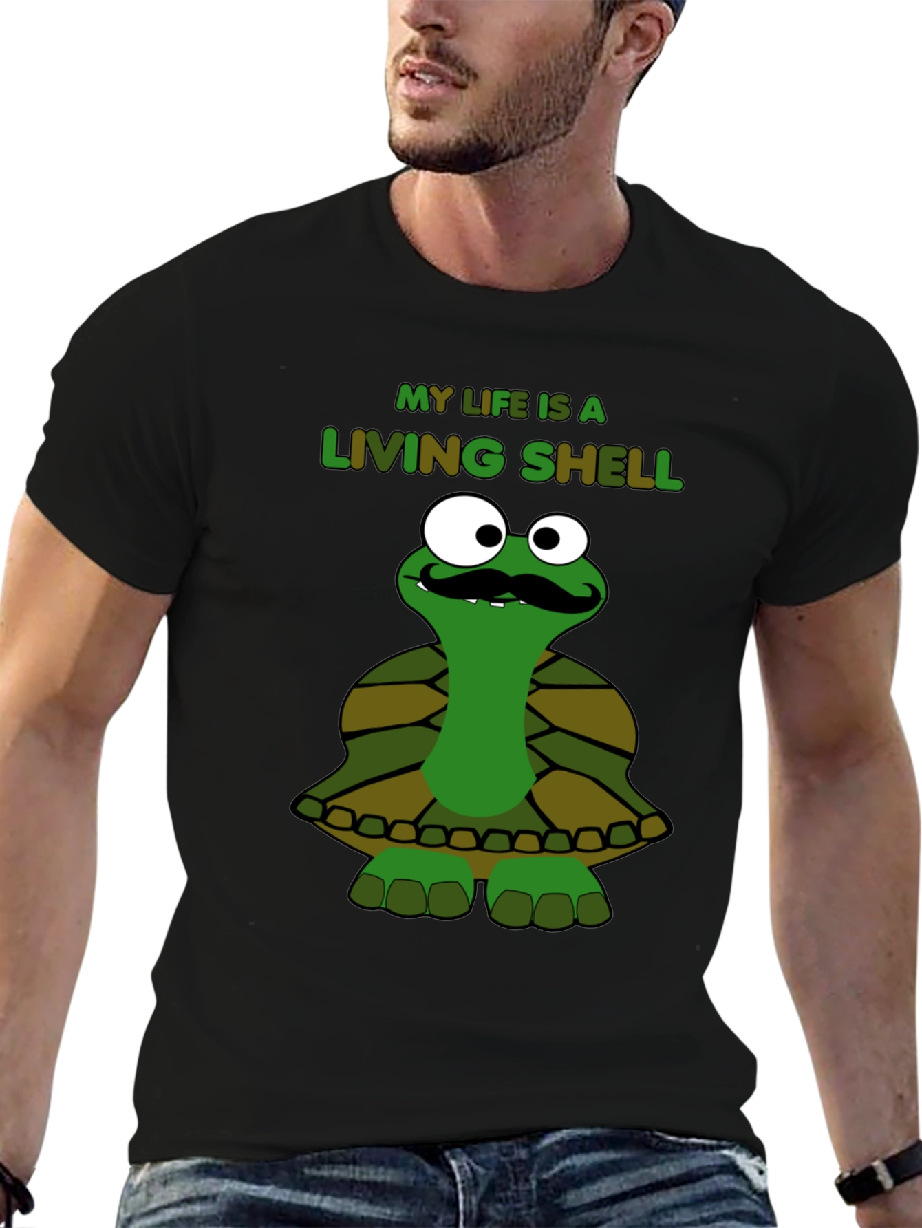 My Life is a Living Shell Turtle T-Shirt