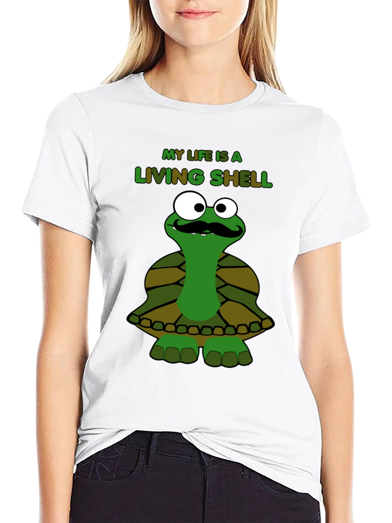 My Life is a Living Shell Turtle T-Shirt