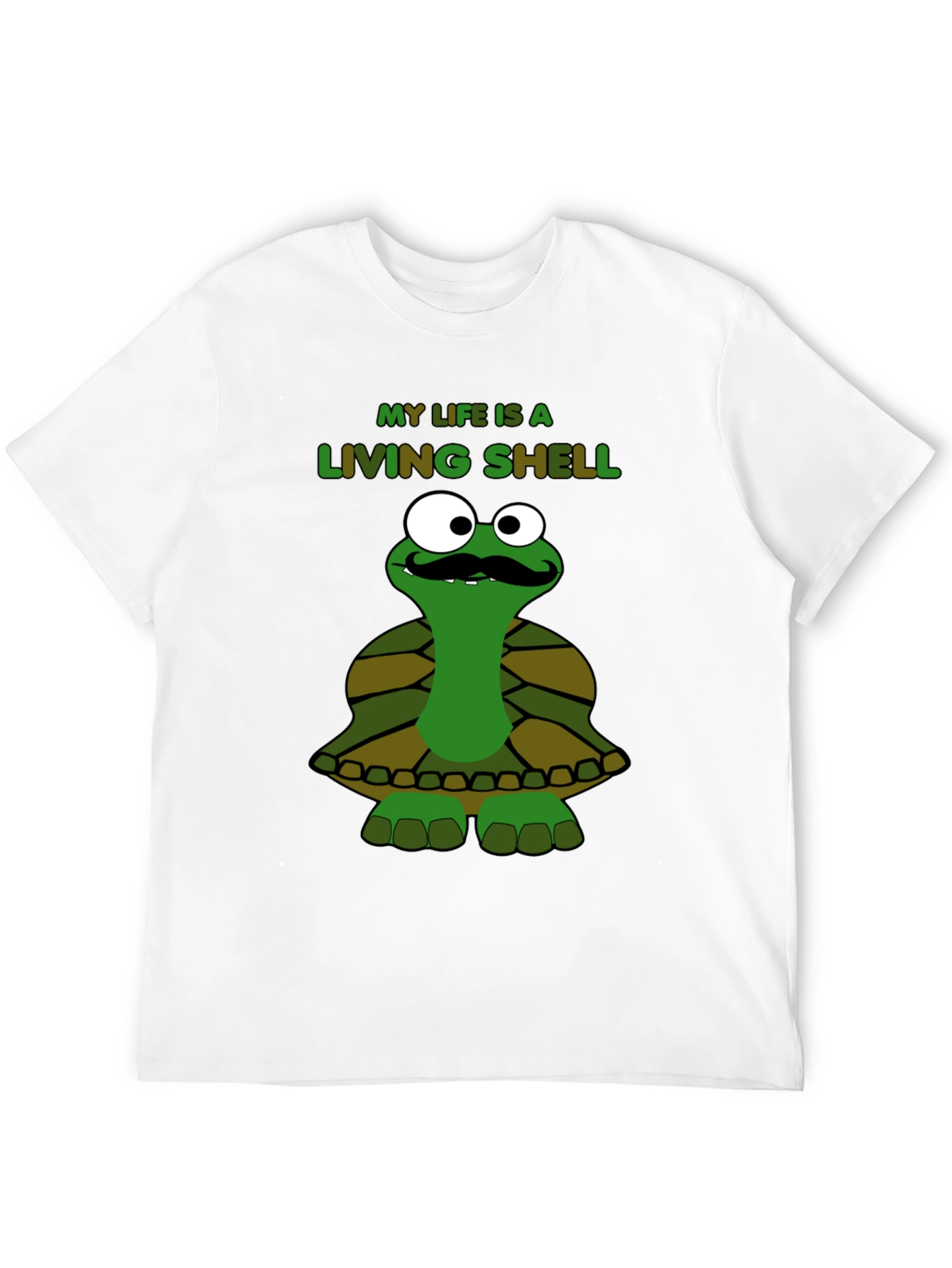 My Life is a Living Shell Turtle T-Shirt