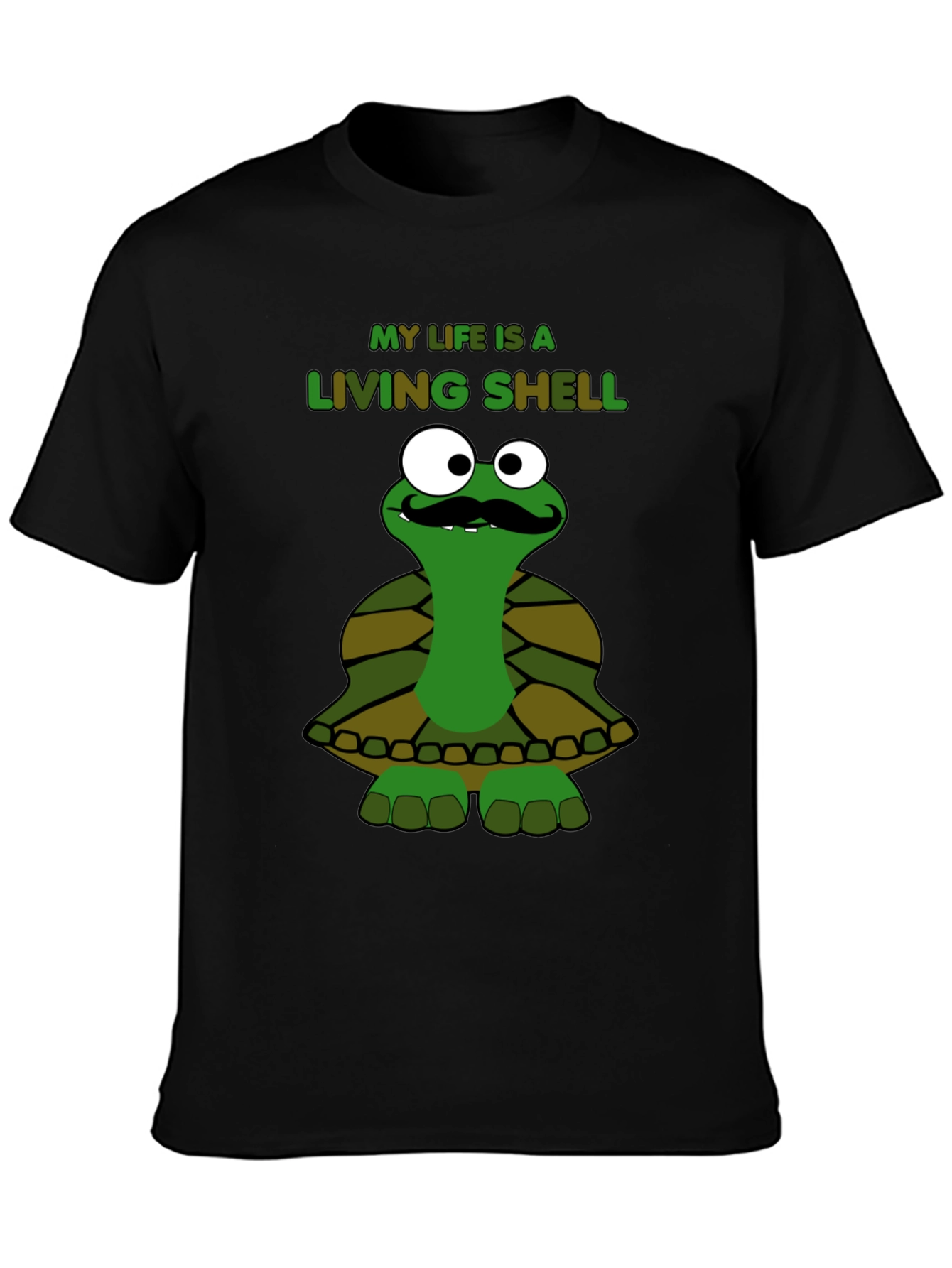 My Life is a Living Shell Turtle T-Shirt