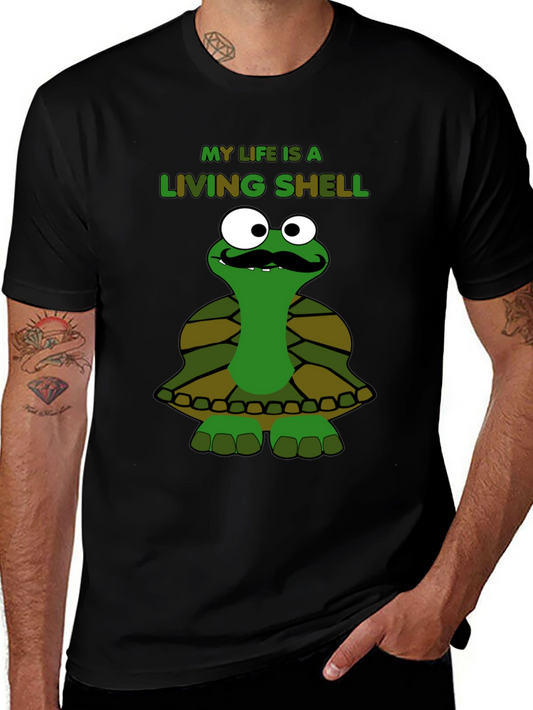 My Life is a Living Shell Turtle T-Shirt