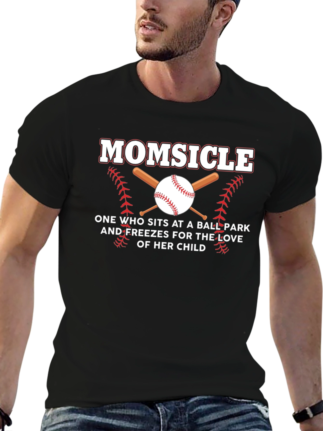 Momsicle Baseball T-Shirt - Ballpark Mom Apparel